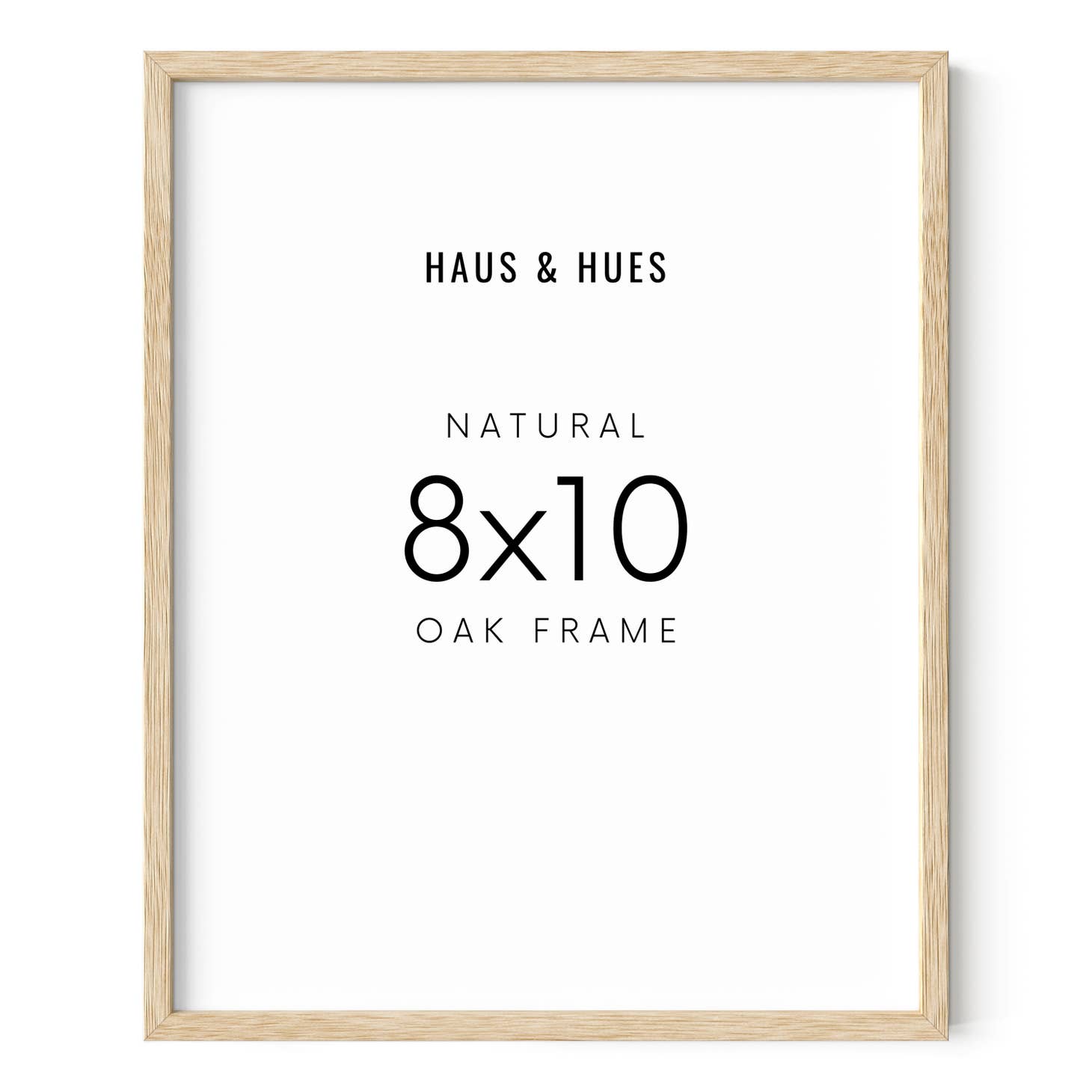 Oak Frame Natural - 8x10"