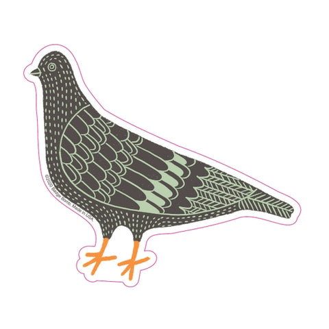 Pigeon Grey Sticker