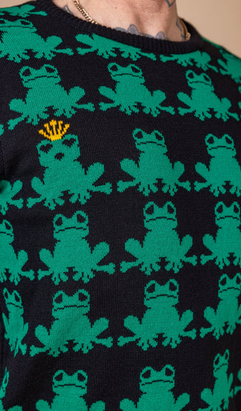 Frog Prince Knit Jumper