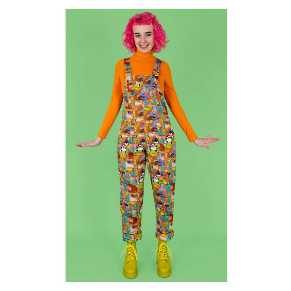 Katie Abey Weird and Wonderful Stretch Twill Dungaree