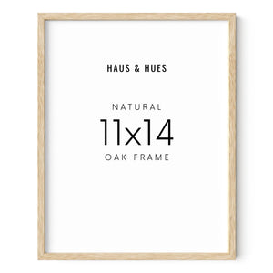 Oak Frame Natural - 11x14"