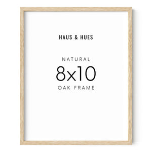 Oak Frame Natural - 8x10"