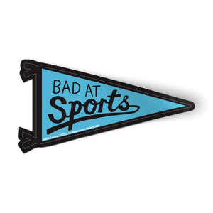 Bad At Sports Sticker by Badge Bomb