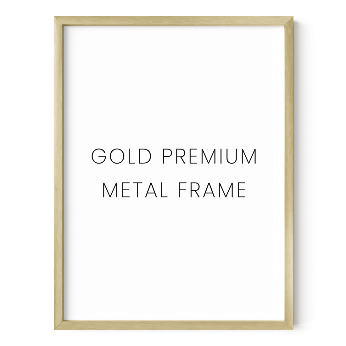 Gold Metal Frame - 8x10"