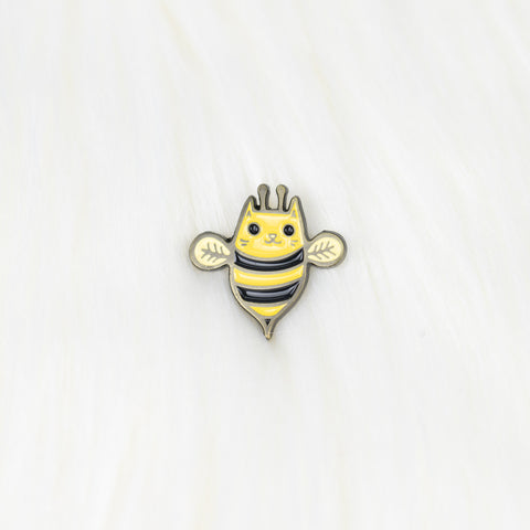 Cat Bee Pin