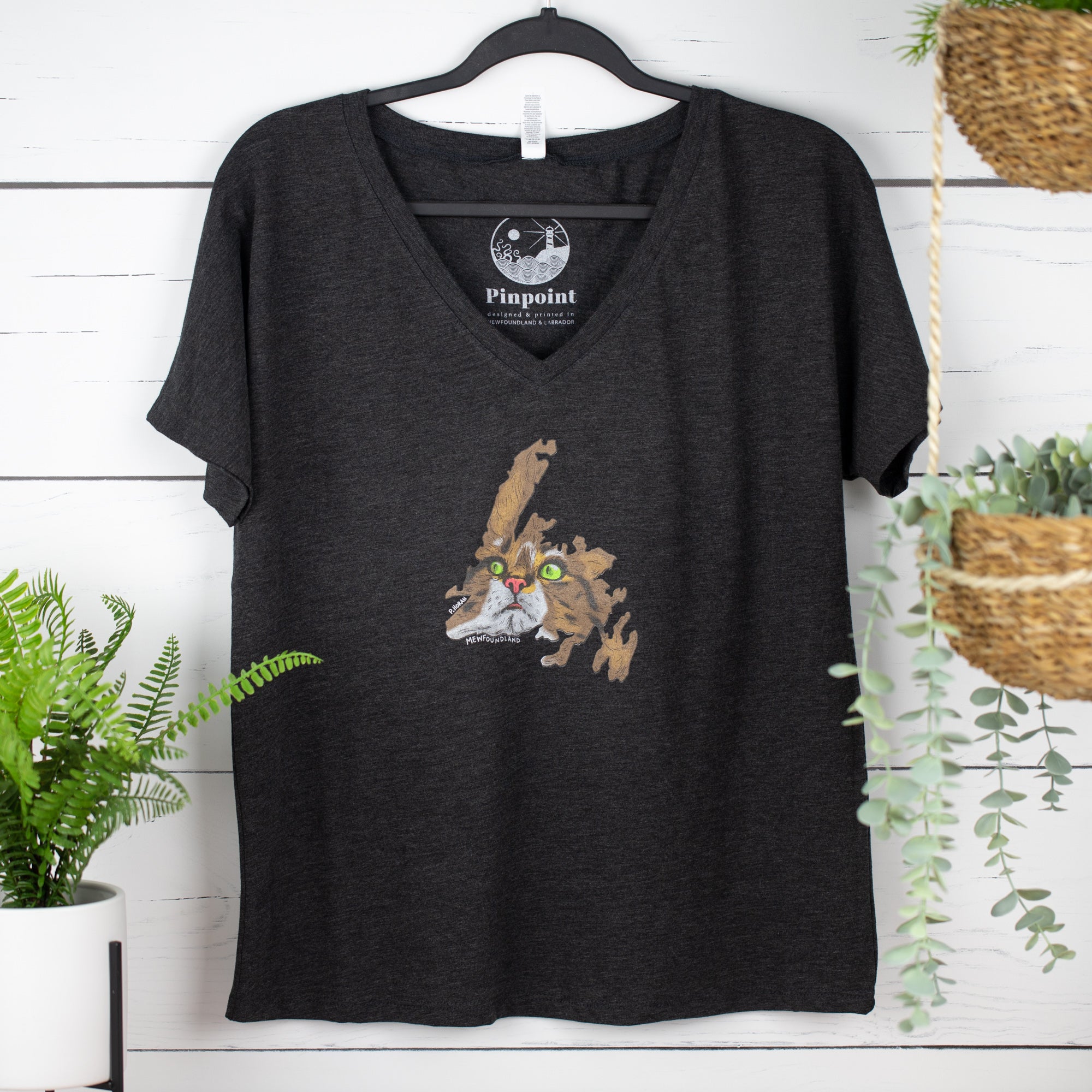 Mewfoundland Slouchy V Neck