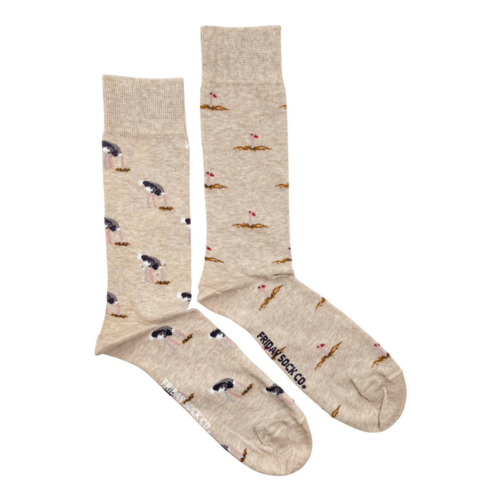 Ostrich Mid-Calf Socks