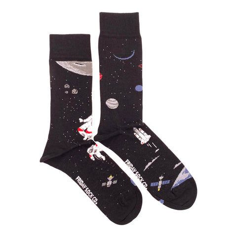 Space Scene Mid-Calf Socks