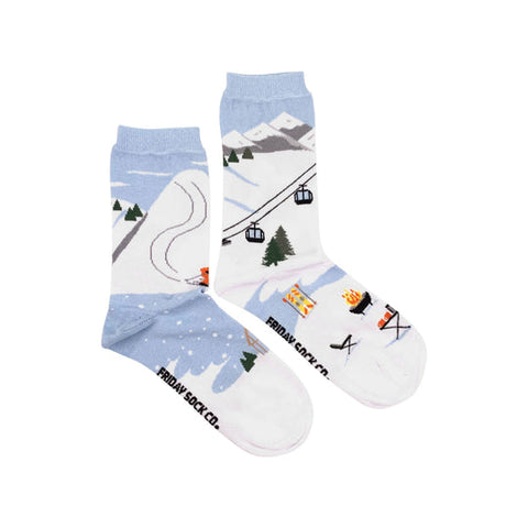 Ski Scene Crew Socks