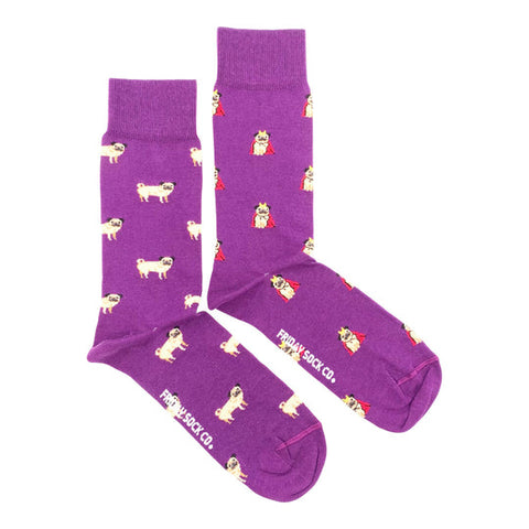 Pug Mid-Calf Socks