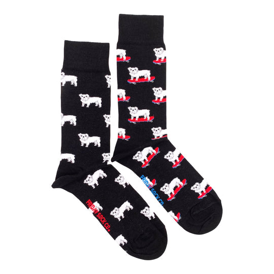 Bulldog Mid-Calf Socks