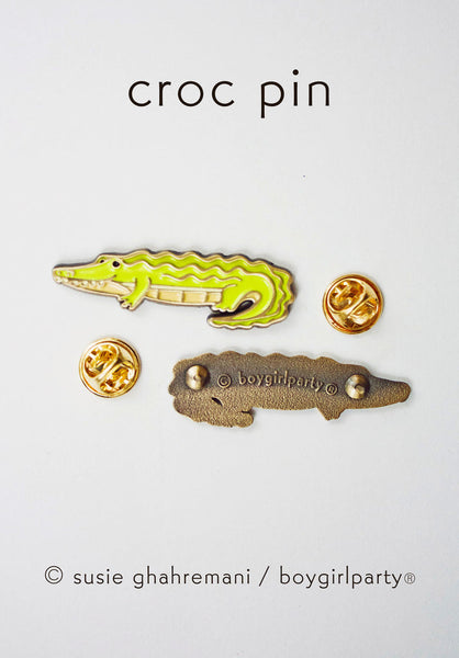 Crocodile Pin