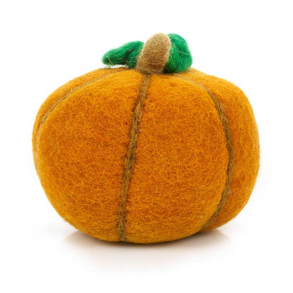 Felt Pumpkin Halloween Decor