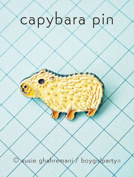 Capybara Pin