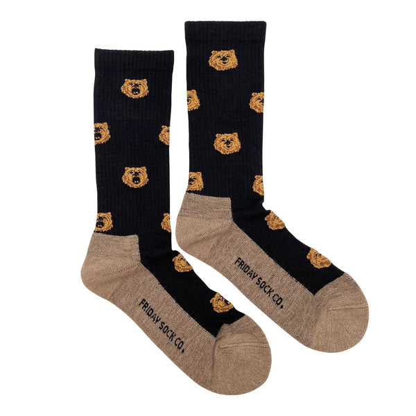 Bear Merino Wool Mid-Calf Socks