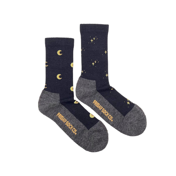 Moon Merino Wool Crew Socks