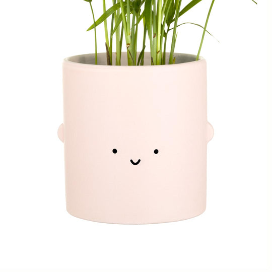 Cream Smile Toki Plant Pot