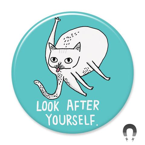 Look After Yourself Magnet by Badge Bomb