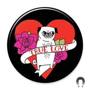 True Love Magnet by Badge Bomb