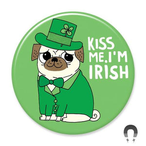 Kiss Me, I'm Irish Magnet by Badge Bomb