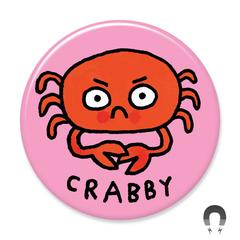 Crabby Magnet by Badge Bomb
