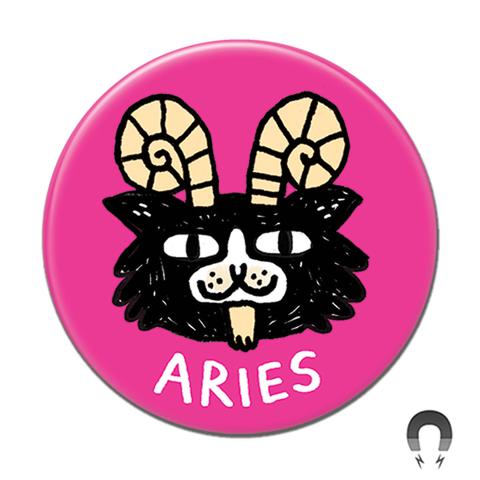 Aries Catstrology Magnet