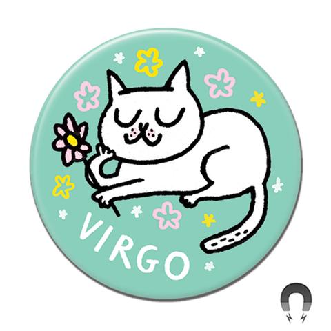 Virgo Catstrology Magnet