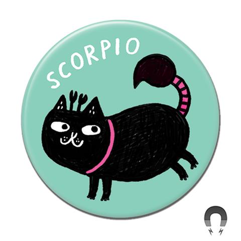 Scorpio Catstrology Magnet
