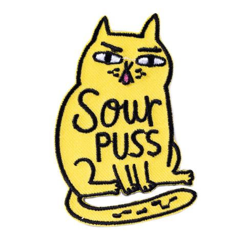 Sourpuss Patch by Badge Bomb