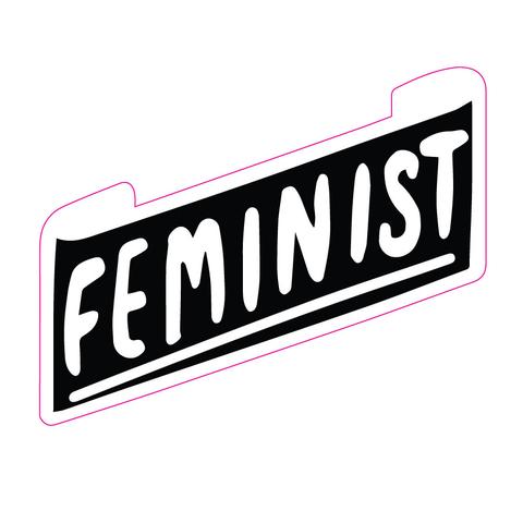 Feminist Sticker by Badge Bomb