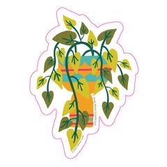 House Plant Vine Sticker by Badge Bomb