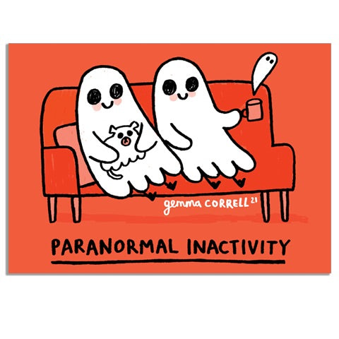 Paranormal Inactivity Magnet by Badge Bomb