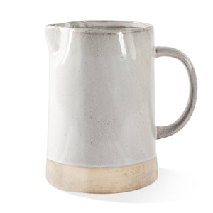 Large Ceramic Pinched Pitcher