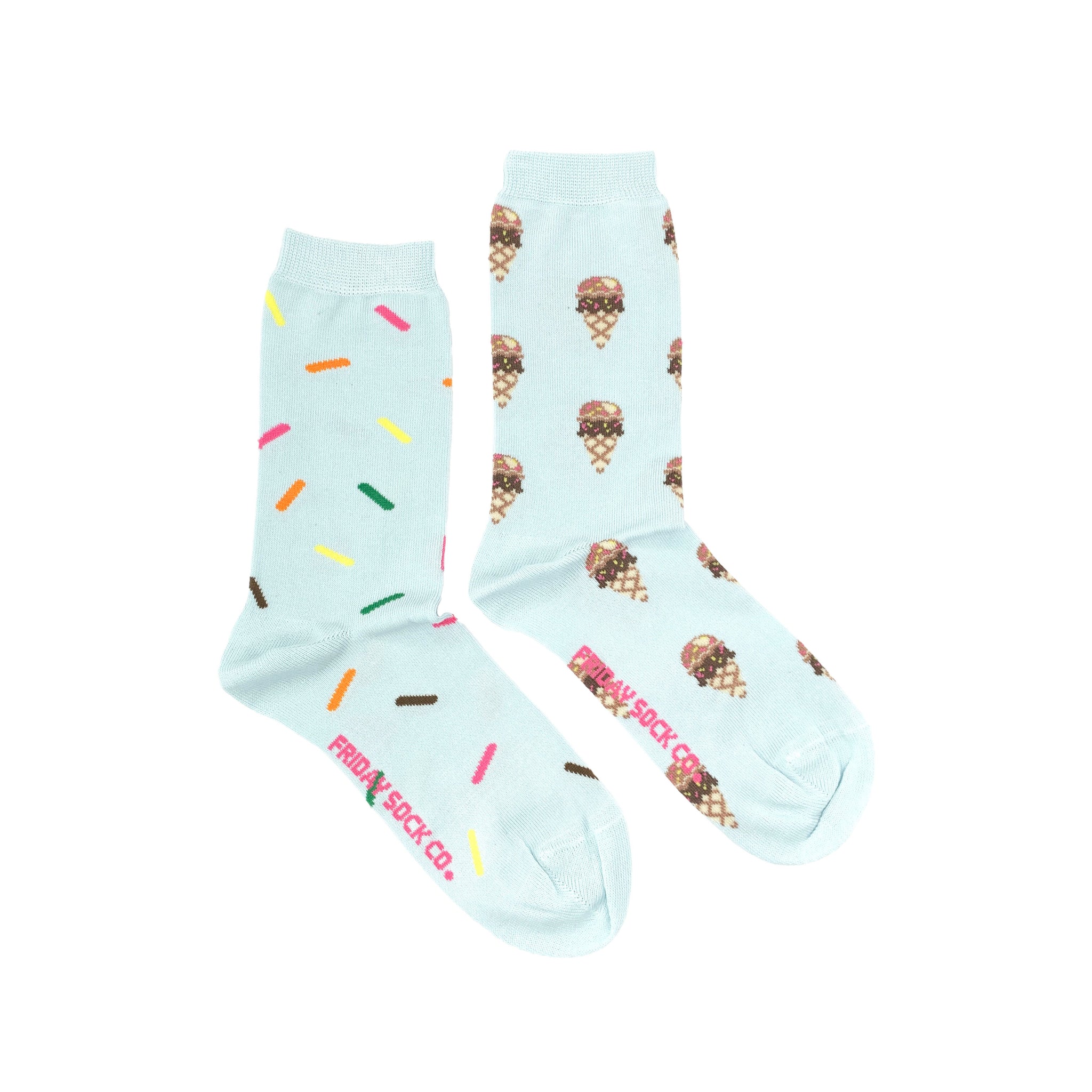 Ice Cream & Sprinkles Crew Socks