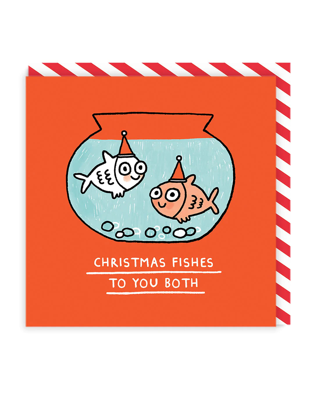 Christmas Fishes Greeting Card