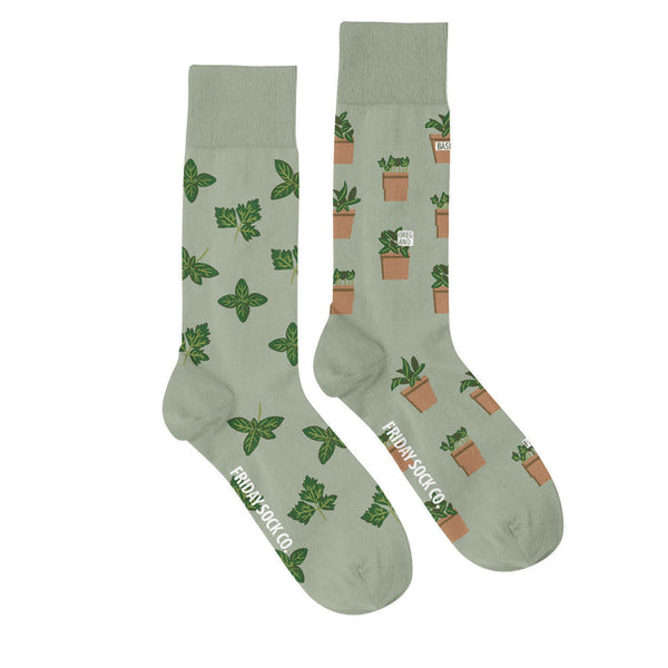Garden Herb Mid-Calf Socks