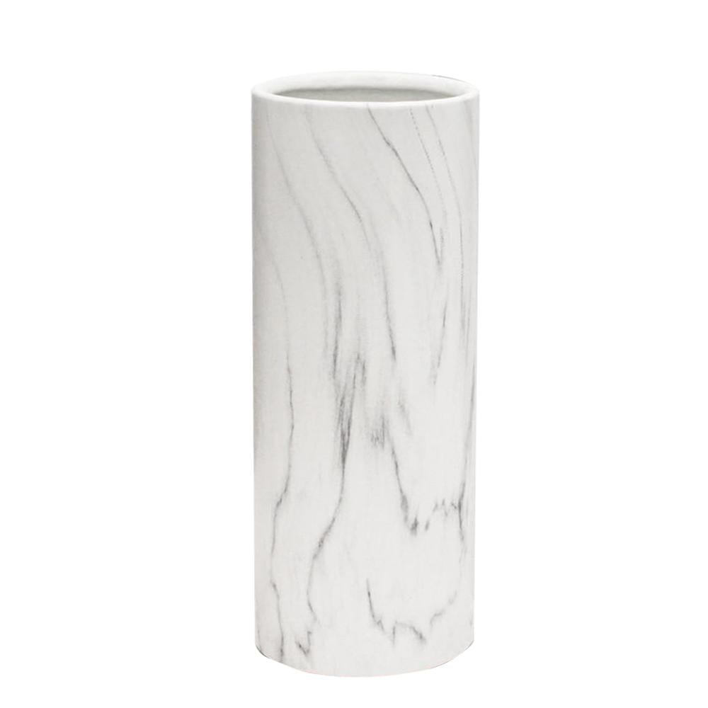 White Marble Pattern Vase