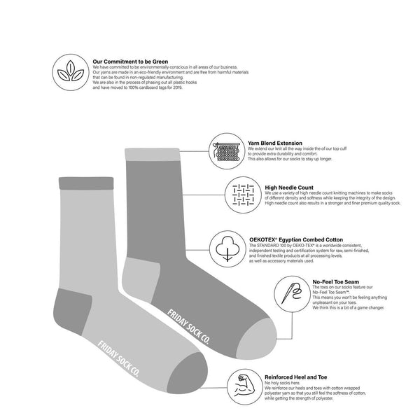 Travel Crew Socks