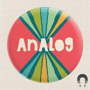 Analog Magnet by Badge Bomb