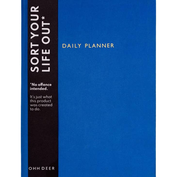 Ultramarine Daily Planner by Ohh Deer