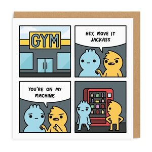 You're On My Machine Greeting Card by Ohh Deer