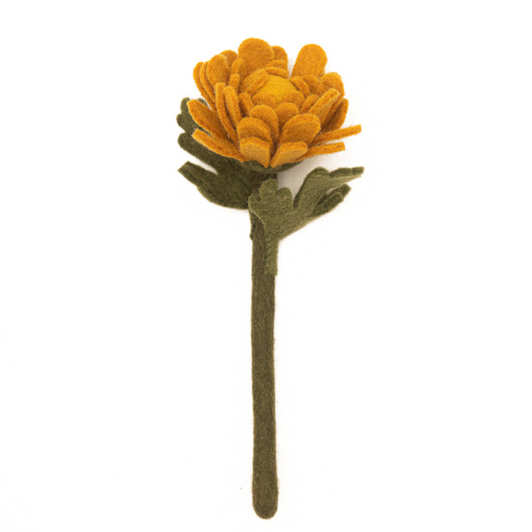 Felt Chrysanthemum Flower