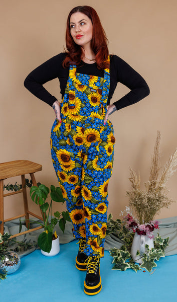 Forget Me Not Sunflower Dungaree