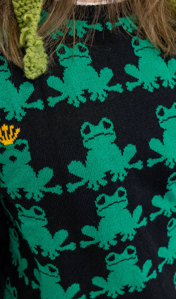 Frog Prince Knit Jumper