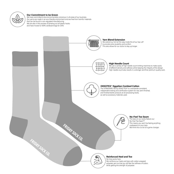 Healthcare Mid-Calf Socks