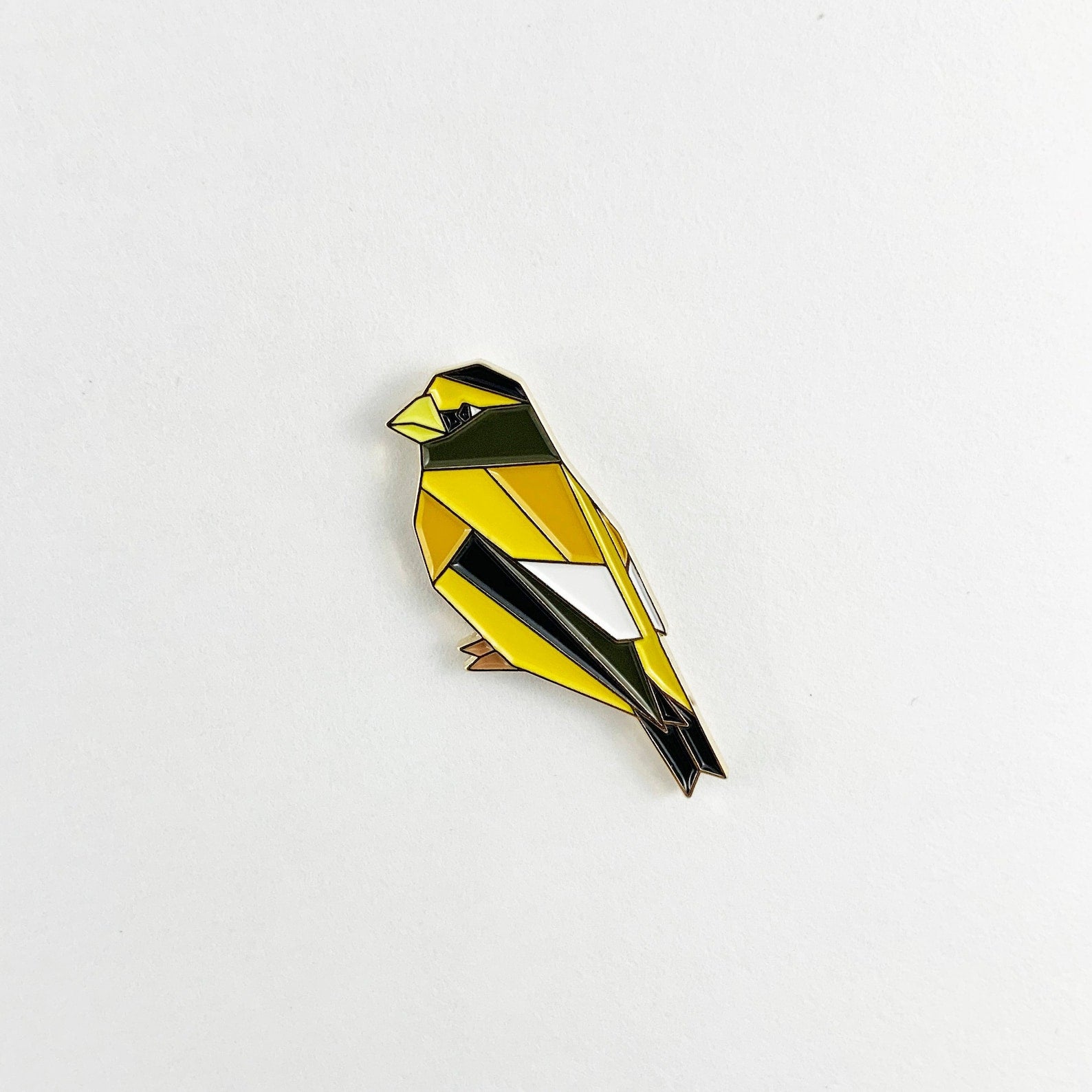 Evening Grosbeak Pin