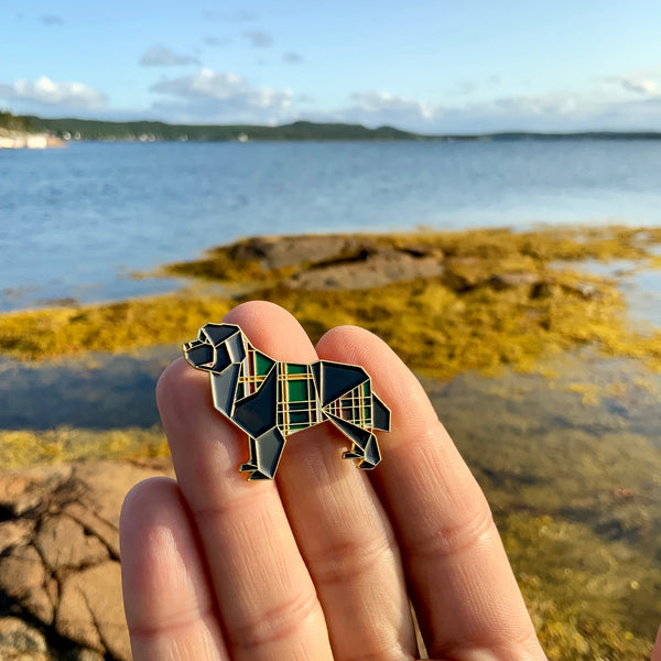 Newfoundland Dog Pin