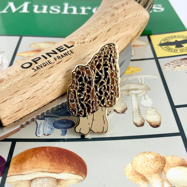 Morel Mushroom Pin