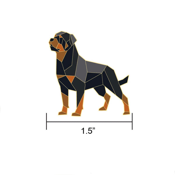 Rottweiler Dog Pin