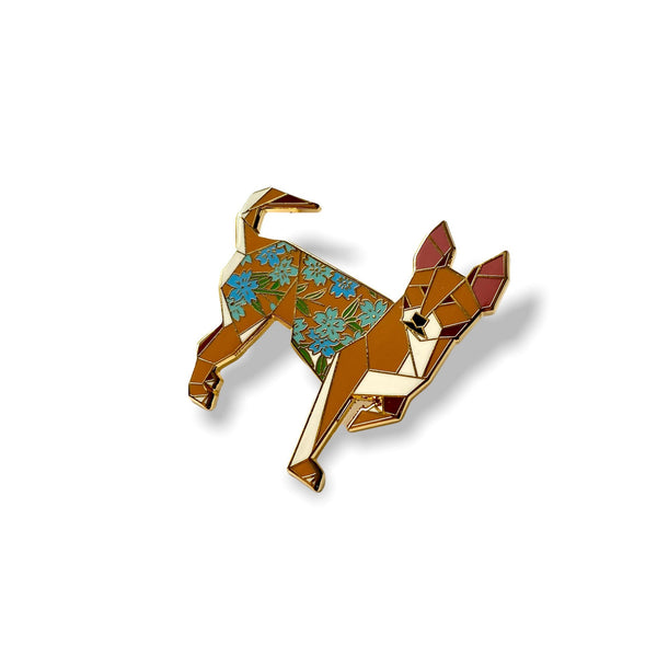 Chihuahua Dog Pin Fawn
